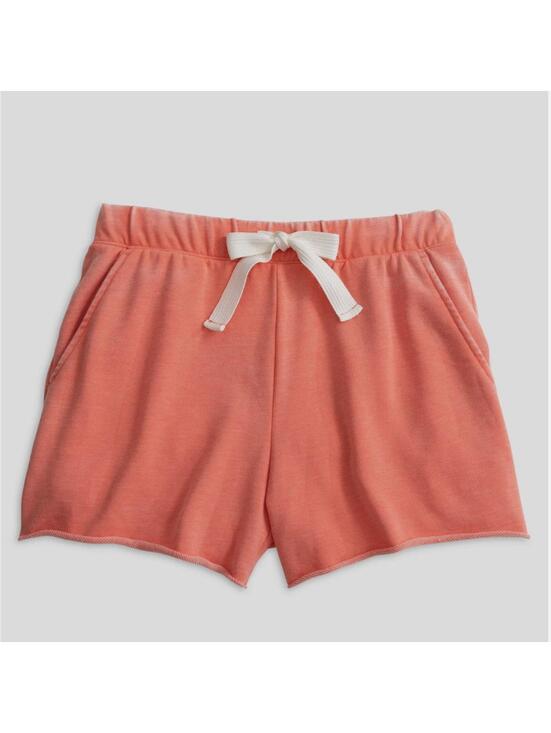 johnnie-o Pants - Johnnie-o Everyday Cotton Sweatshorts Hot Coral Orange NWT Large